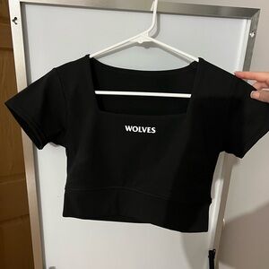 Darc Sport square neck energy top